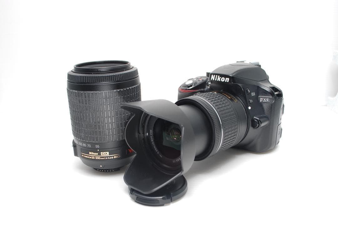 ❤️美品❤️Nikon D3300 ダブルレンズセット 付属品豊富 高画質な撮影