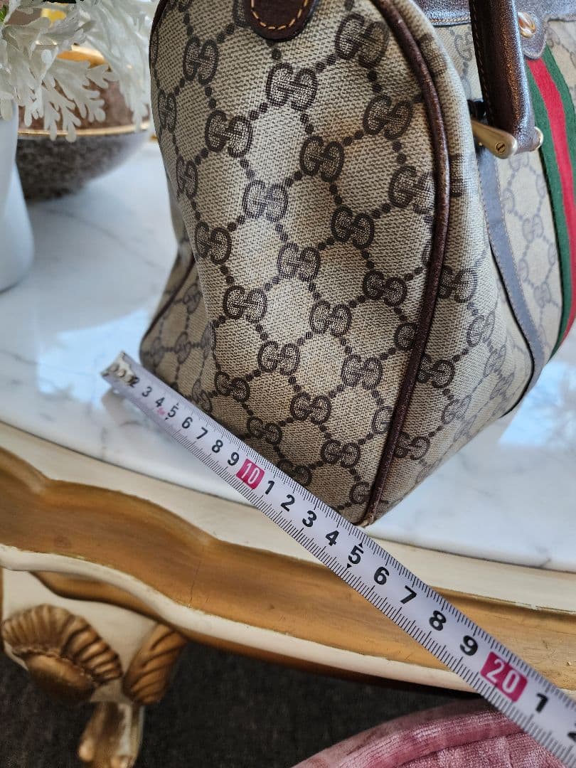 GUCCI グッチ ヴィンテージ ボストンバッグ