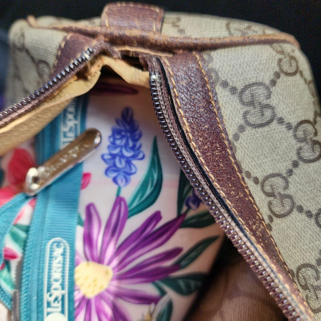 GUCCI グッチ ヴィンテージ ボストンバッグ