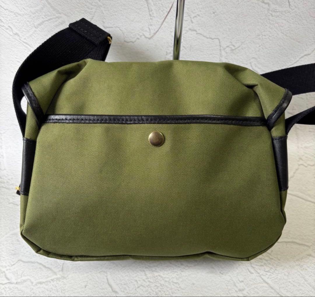 クオリティーガンスリップス オリーブグリーン キャンバス ショルダーバッグ