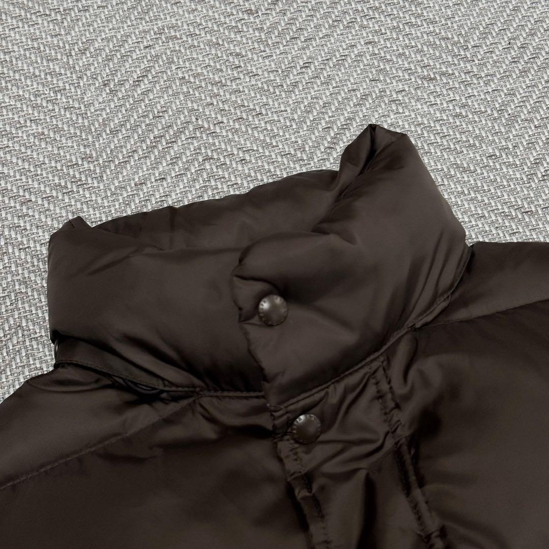 美品 希少 ポロバイラルフローレン 肉厚 ダウンジャケット ブラウン フード M