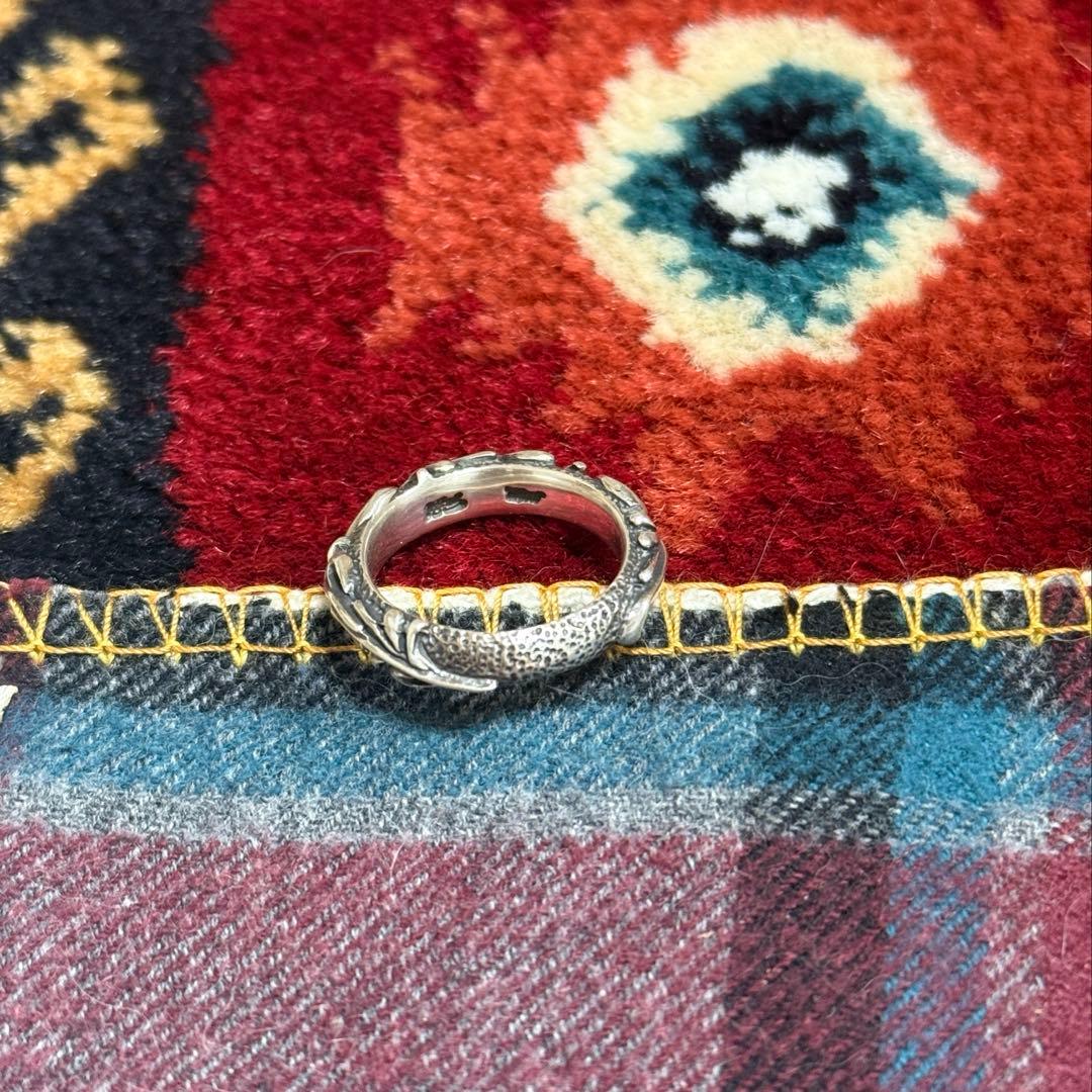 Legend 吉原直　浮き彫り唐草リング　10号