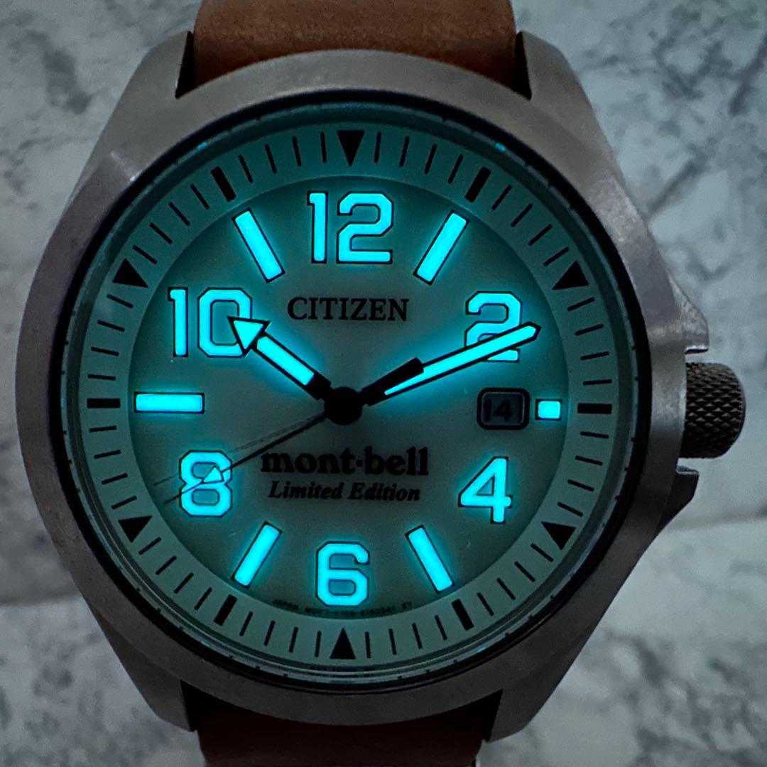 希少 シチズン プロマスター　モンベルコラボ E168-S113482
