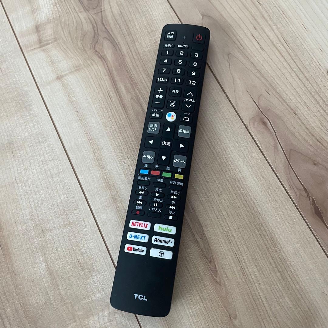 【送料込】TCL 40型　フルハイビジョン スマートテレビ　2021年製