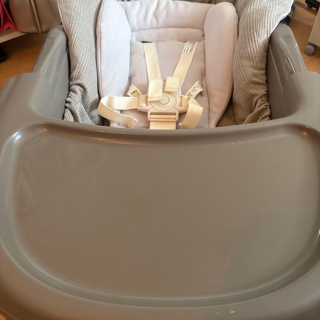 【美品】コンビ ネムリラ シンプライト ハイローチェア 手動