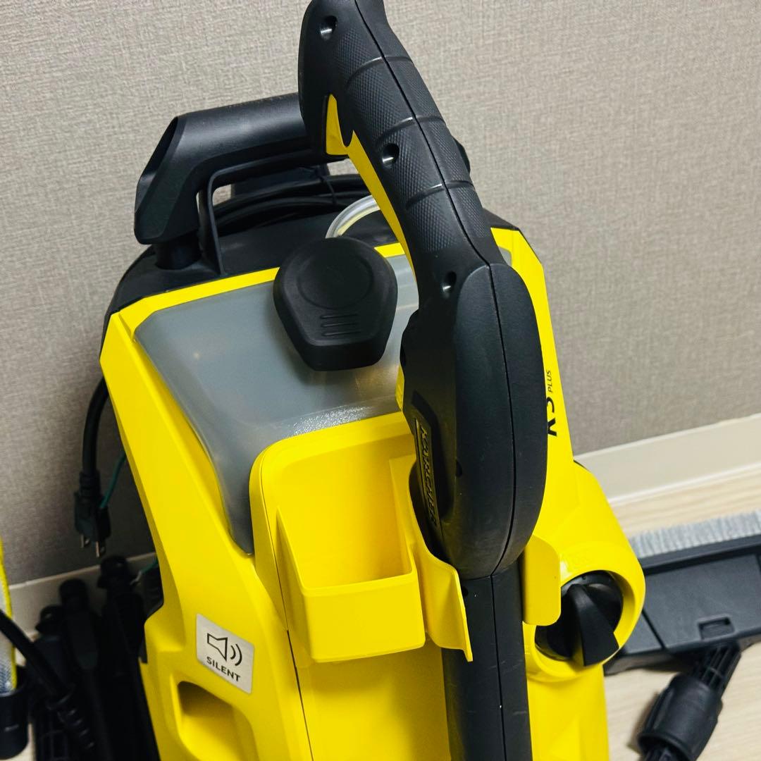 K3サイレントプラスベランダ&カー水冷式モーター高圧洗浄機西日本用(60Hz)