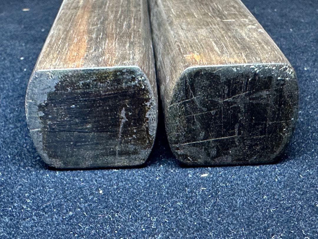 義太夫、人間浄瑠璃、豊竹若太夫　豊竹派　打木　拍子木　柝たく　黒檀最高级　義太夫