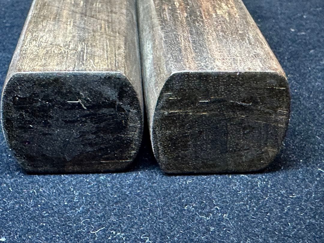 義太夫、人間浄瑠璃、豊竹若太夫　豊竹派　打木　拍子木　柝たく　黒檀最高级　義太夫