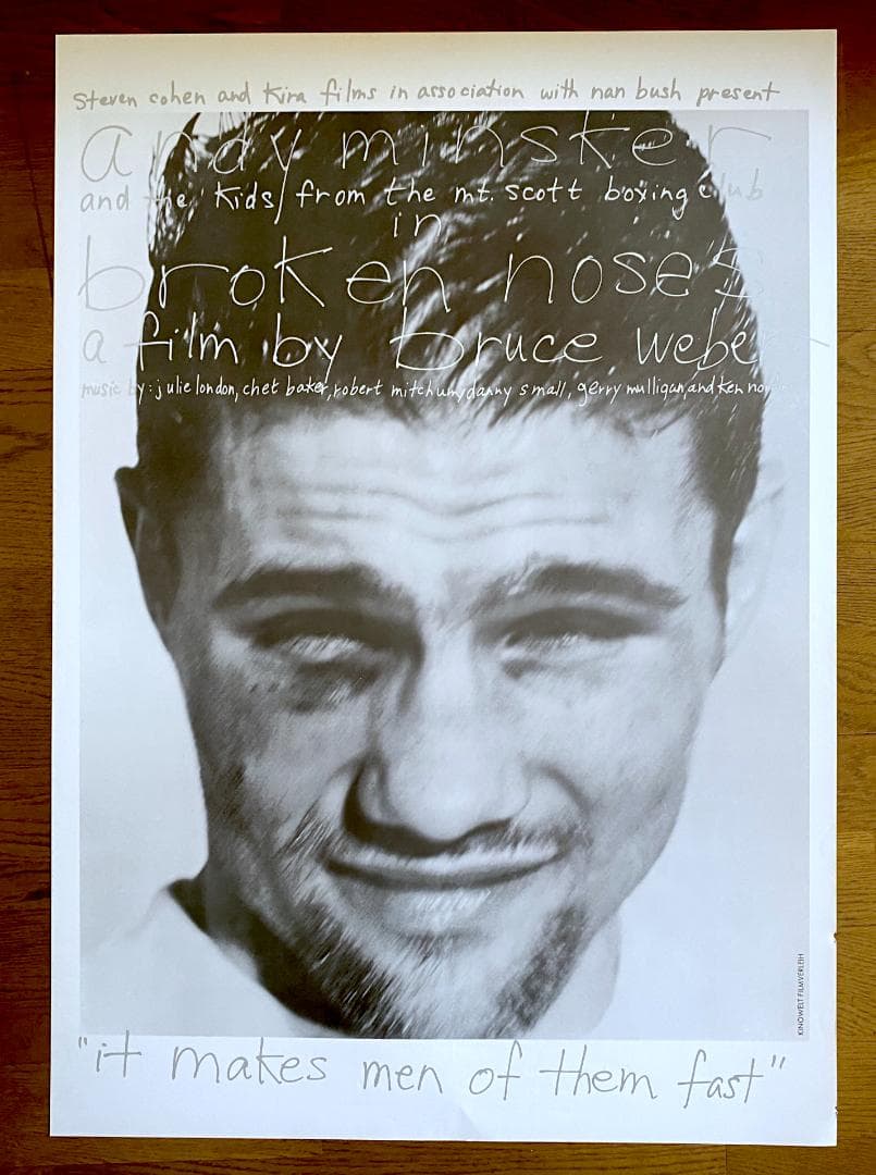 f*8様 ブルースウェバー「Broken Noses」ポスター