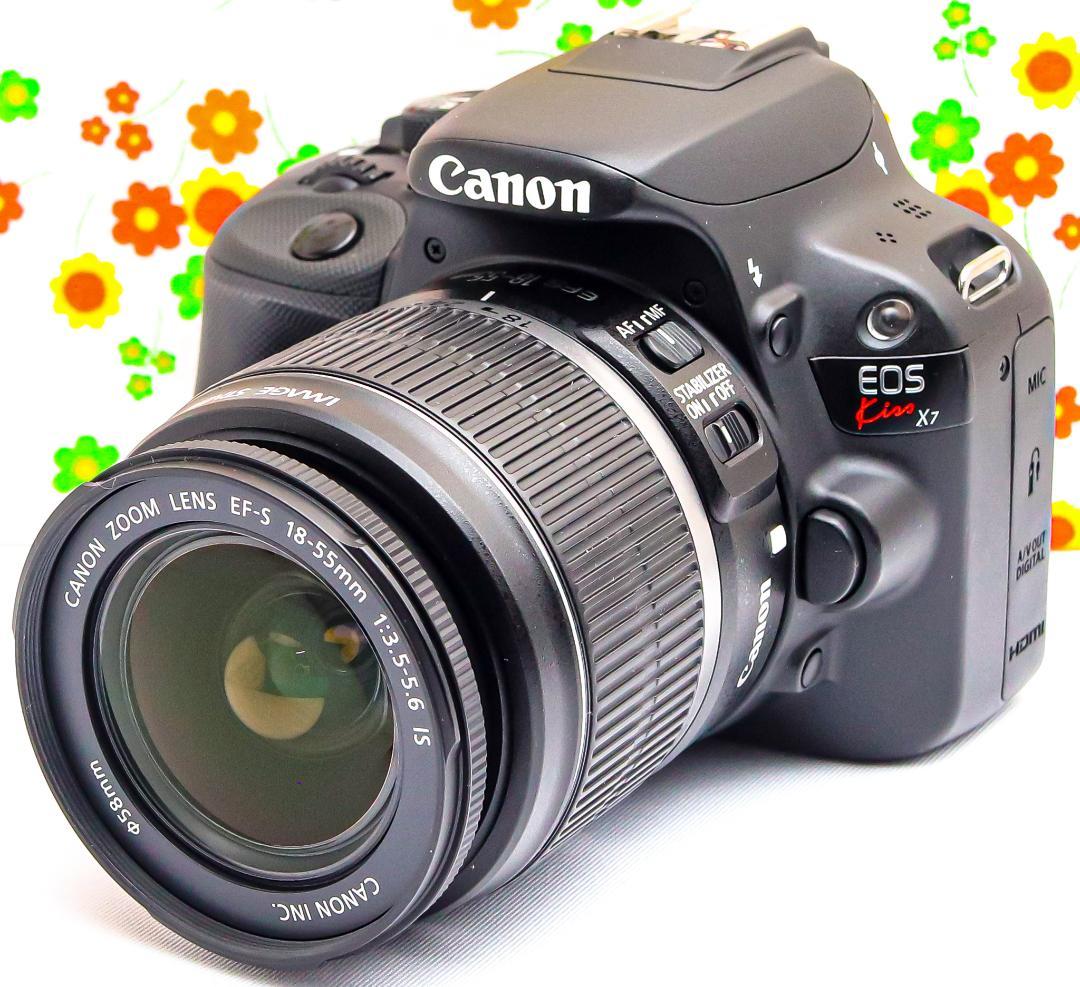 Canon EOS Kiss X7☆スマホ転送☆超小型☆間違いない一眼レフ