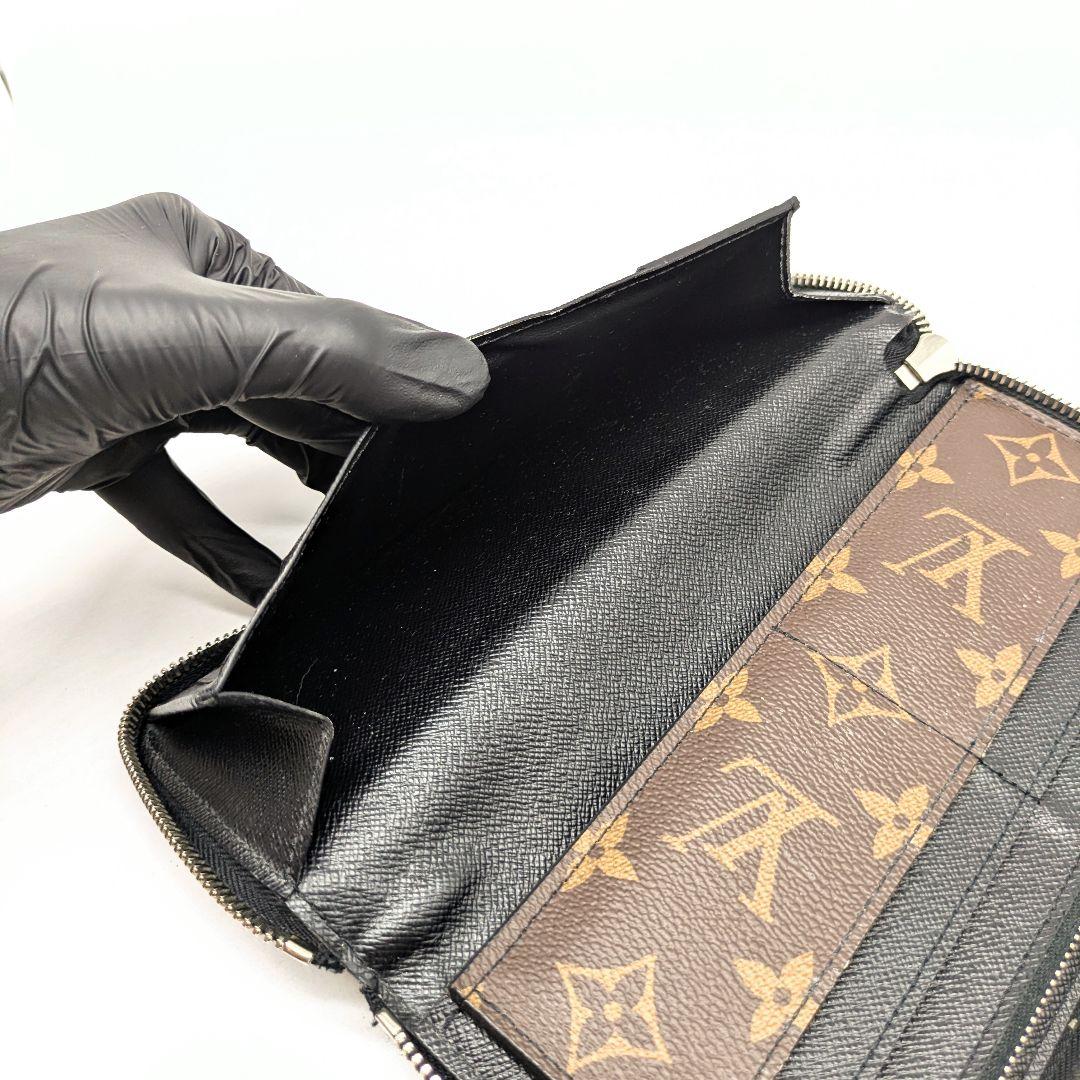 【希少ライン】ヴェルティカル モノグラム マカサー ルイヴィトン 長財布