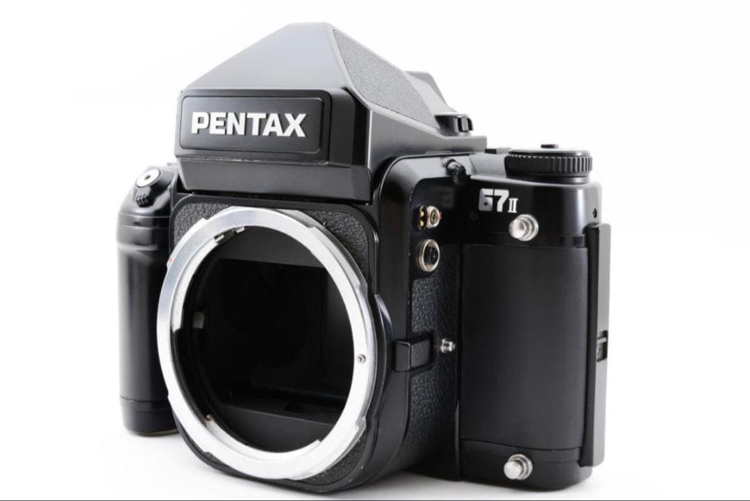 ★超美品★PENTAX 67 II AEファインダー　ボディ　中判フィルム