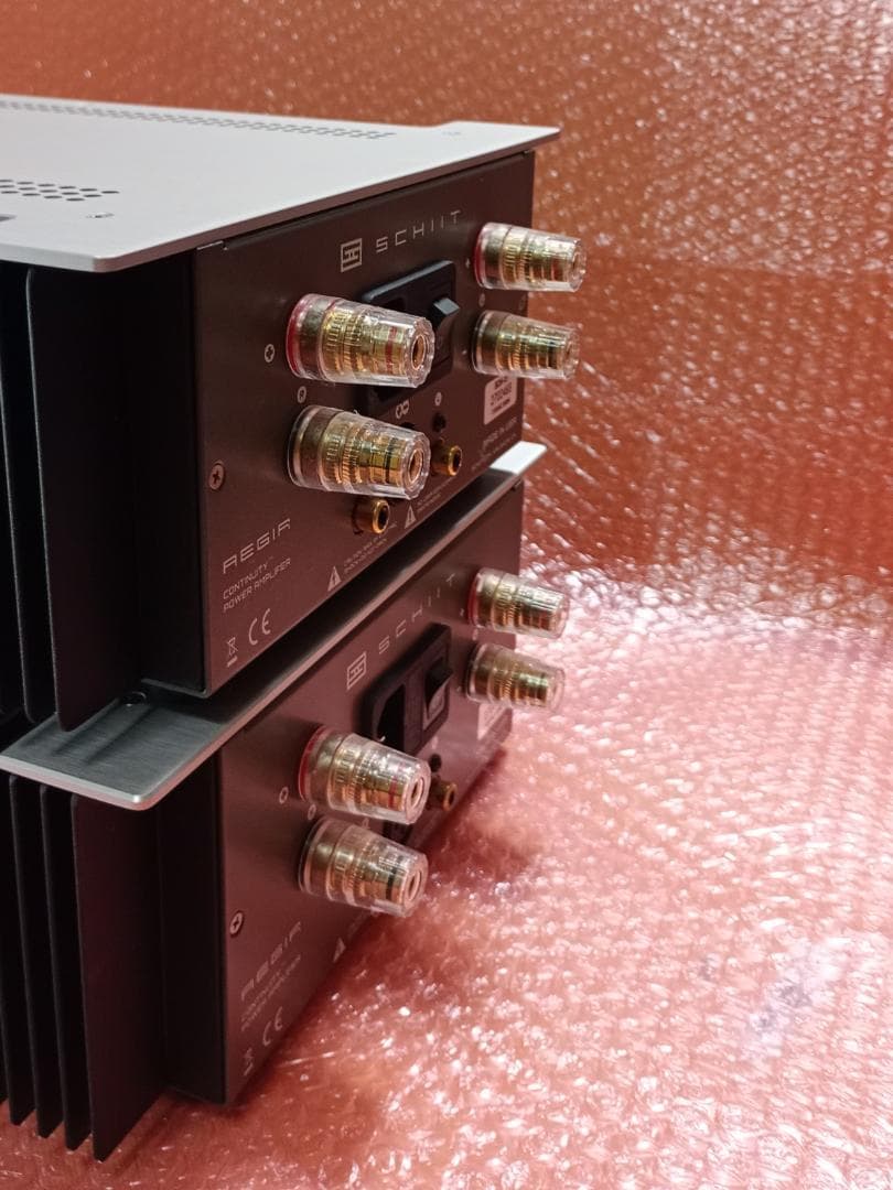 ★【美品】SCHIIT AUDIO AEGIR ステレオパワーアンプ 2台ペア