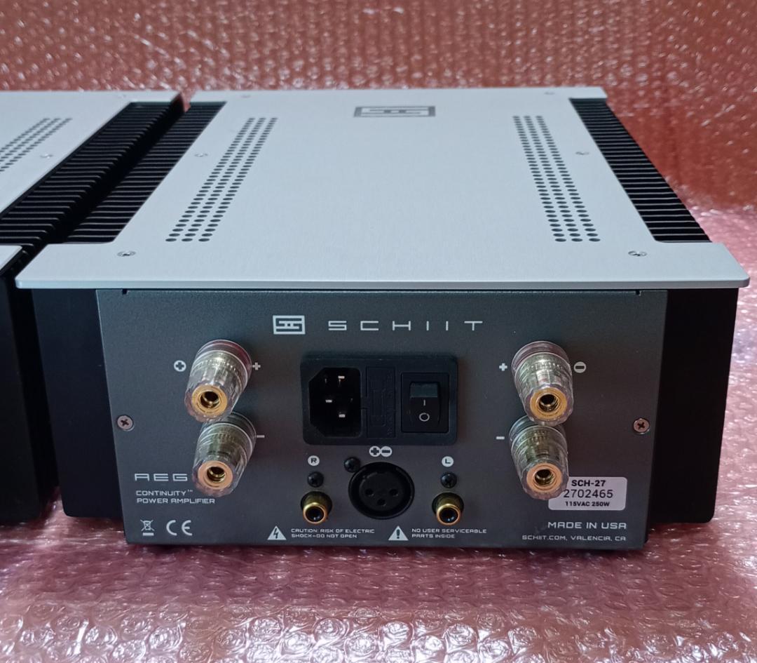 ★【美品】SCHIIT AUDIO AEGIR ステレオパワーアンプ 2台ペア
