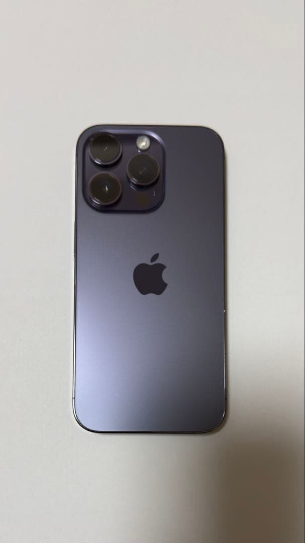 iPhone 14 Pro 256GB ディープパープル SIMフリー美品