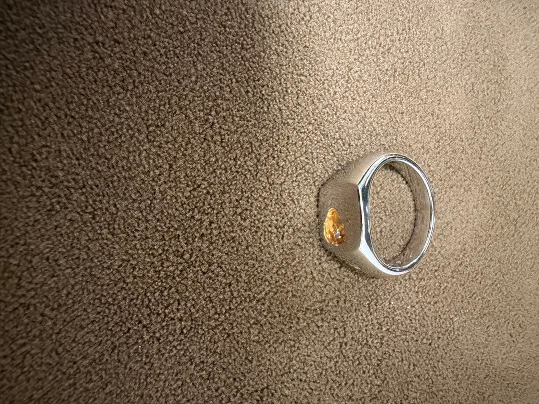 Mined Ring Small Diamondサイズ58