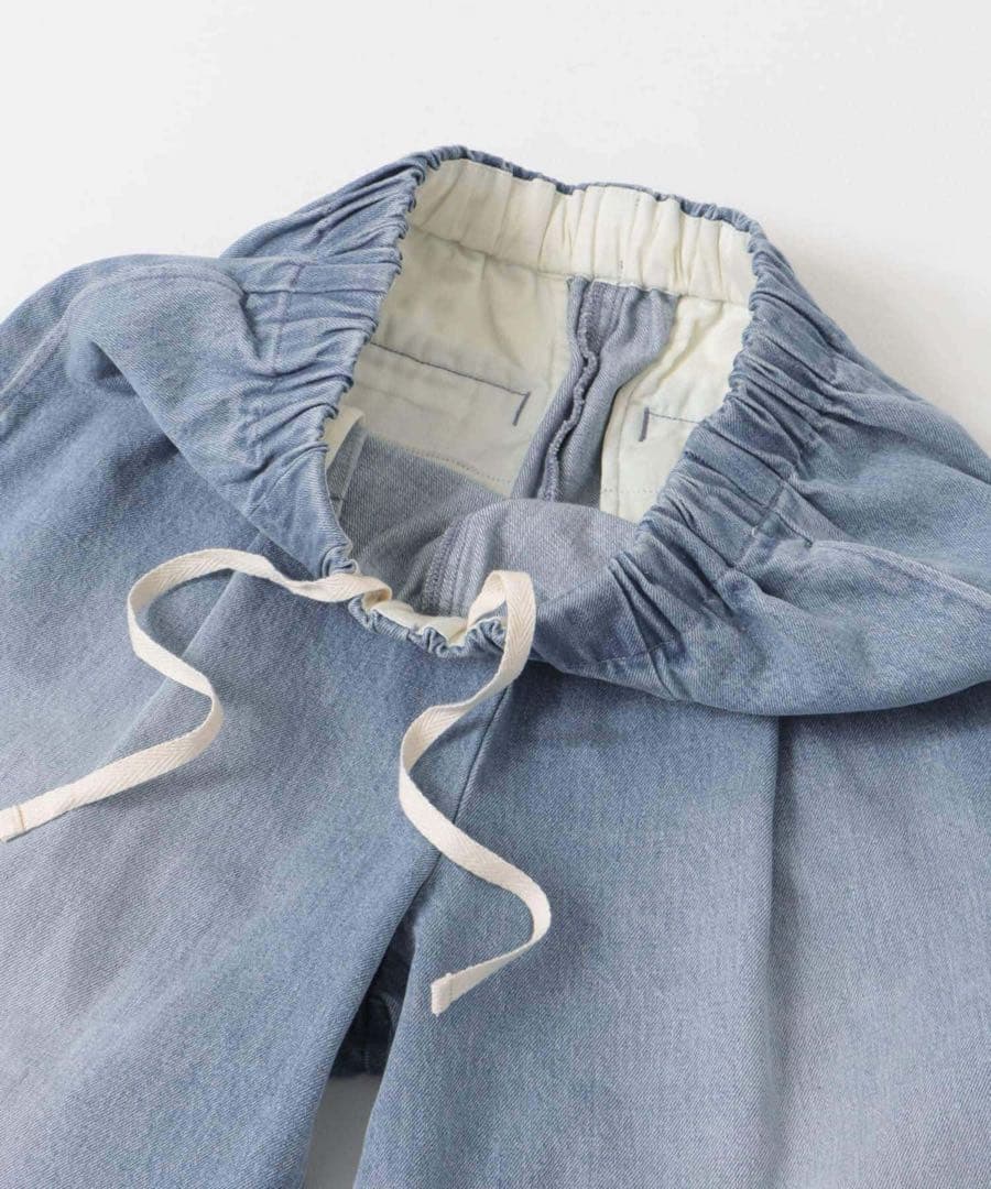 早割1/11まで【美品】フェードデニムイージーパンツ L/INDIGO