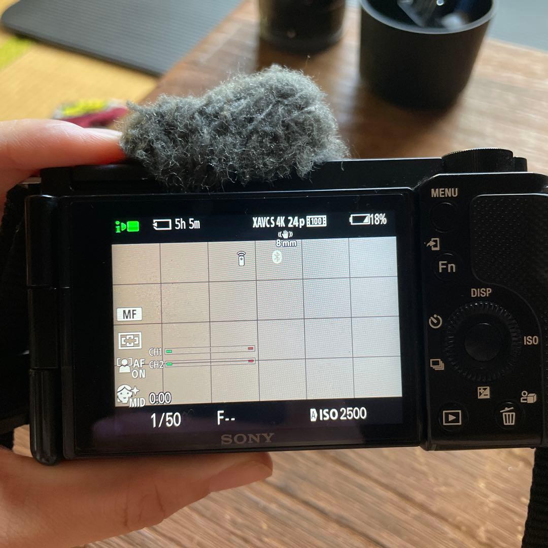 【ジャンク品】SONY ZV-E10 ミラーレス一眼 レンズ2本 その他付属品