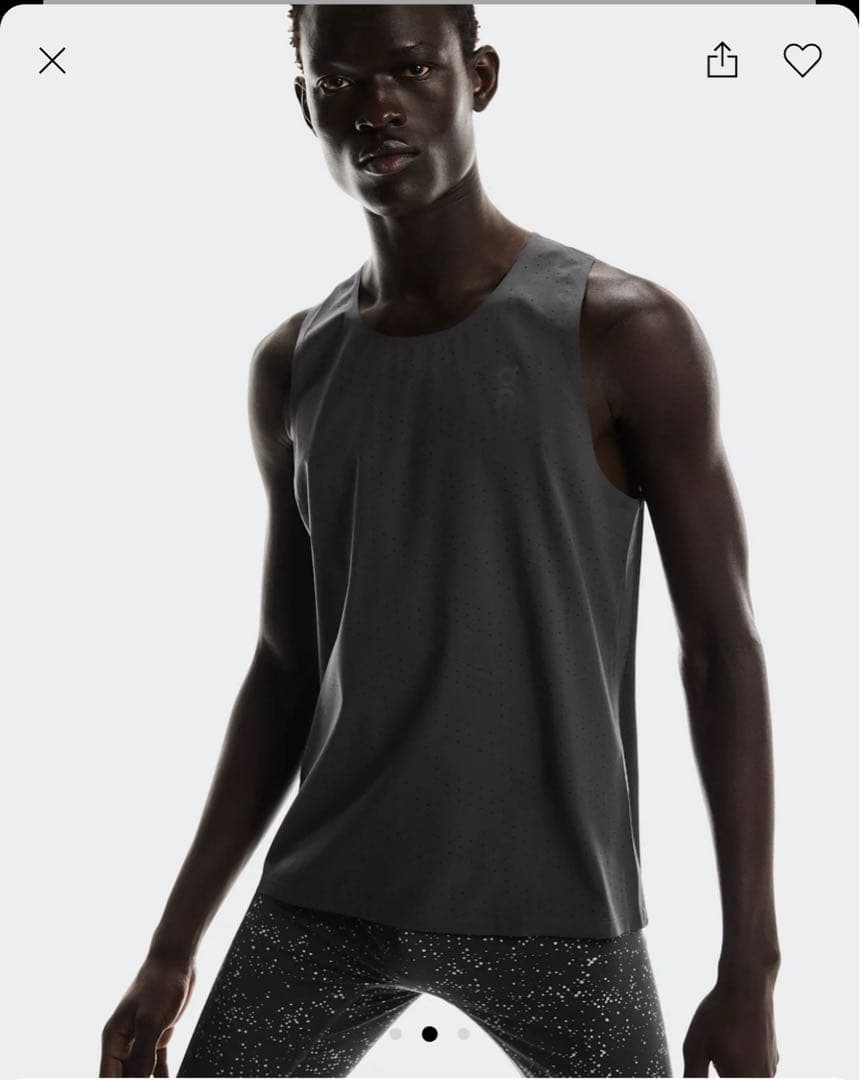 onランニングタンクトップ　サイズs