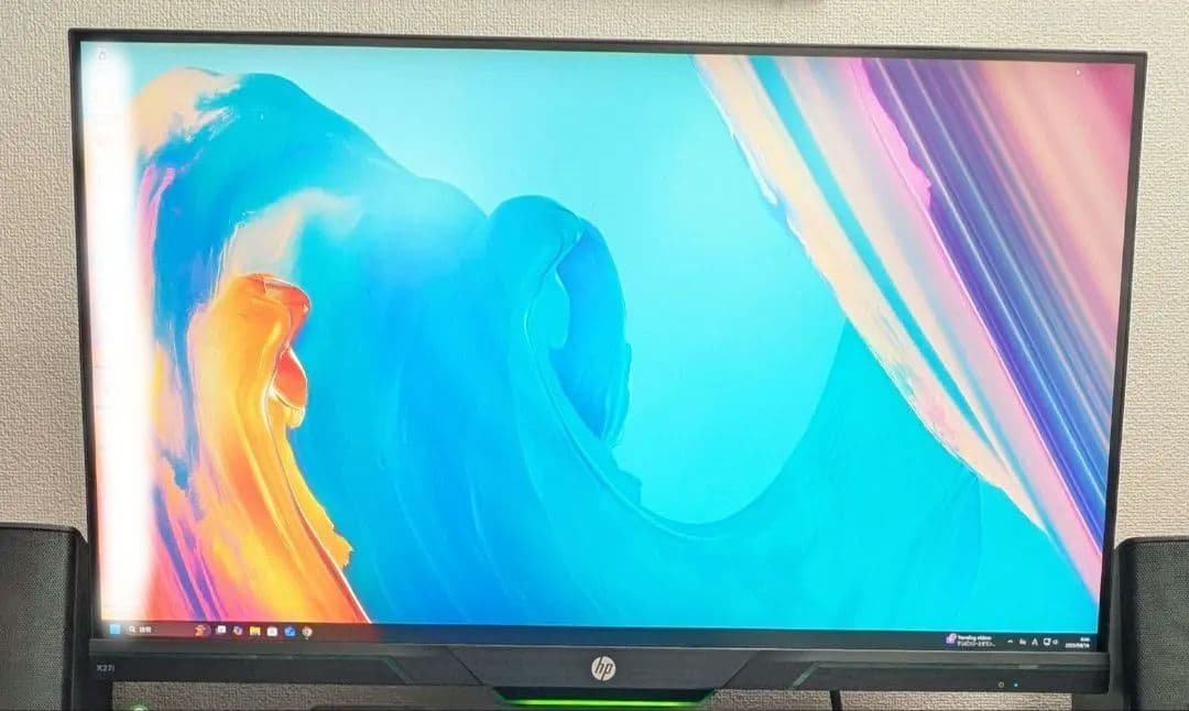 HP x27i WQHD 144Hz 4ms ゲーミングモニター