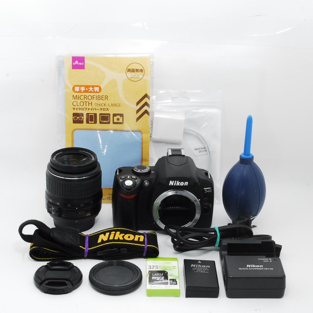 Nikon D40 デジタル一眼レフ 美品セット