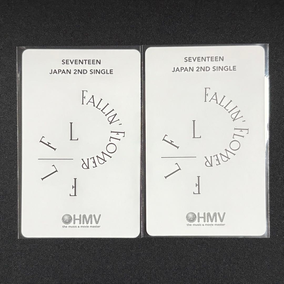 SEVENTEEN ジョンハン 舞い落ちる花びらHMV特典 thanks トレカ