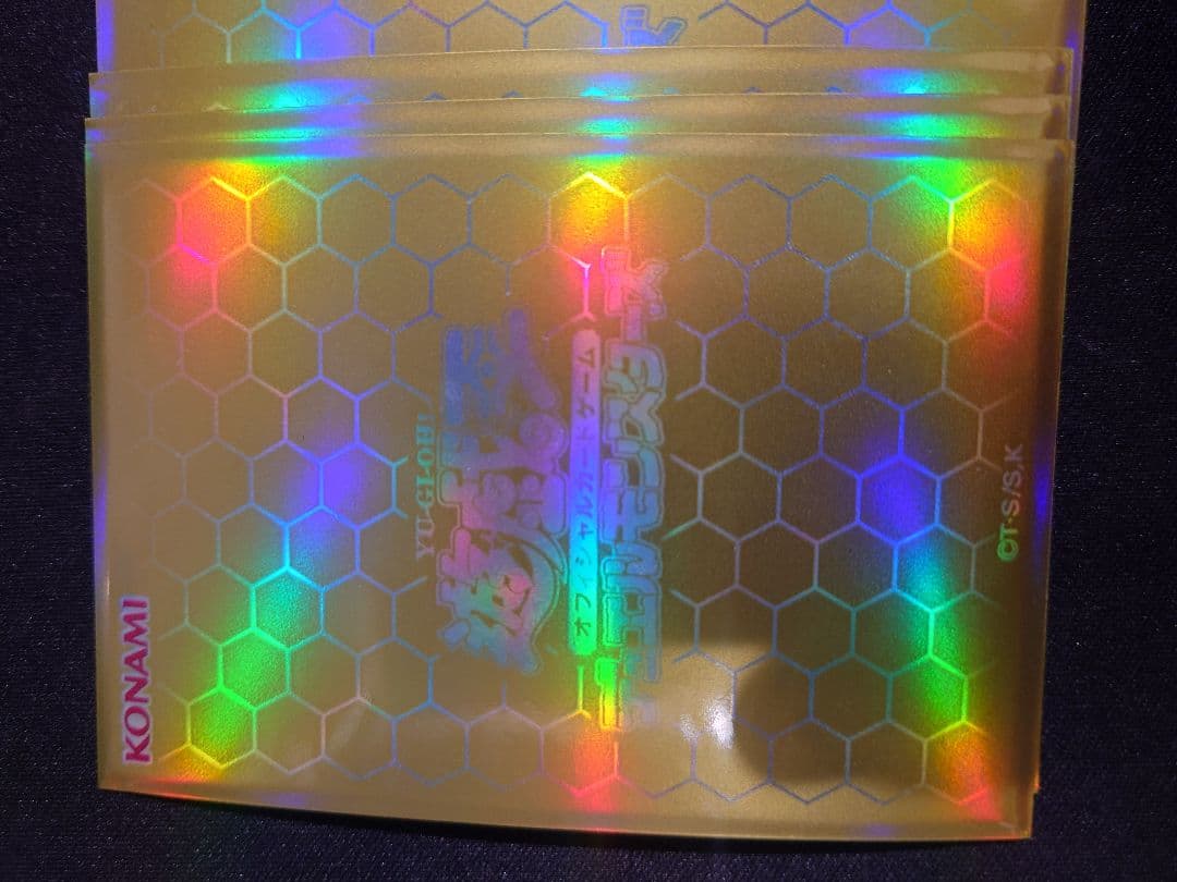 遊戯王OCG デュエルモンスターズ ハノイゴールドスリーブ 55枚