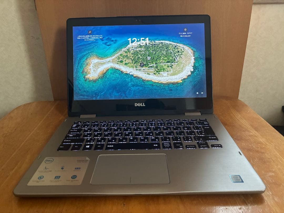 DELL 2-in-1 ノートパソコン Inspiron シルバー