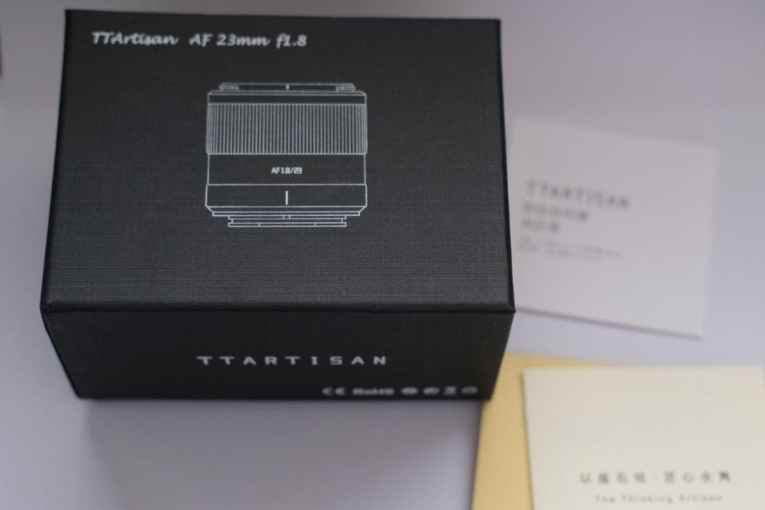 TTArtisan AF Xマウント 23mm F1.8