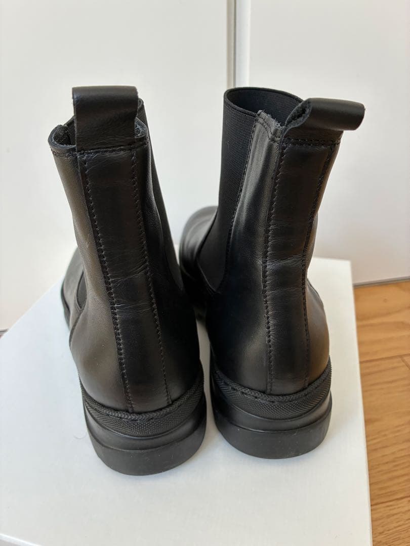 PELLICO SUNNY撥水ボリュームサイドゴアブーツ黒37レインブーツ晴雨