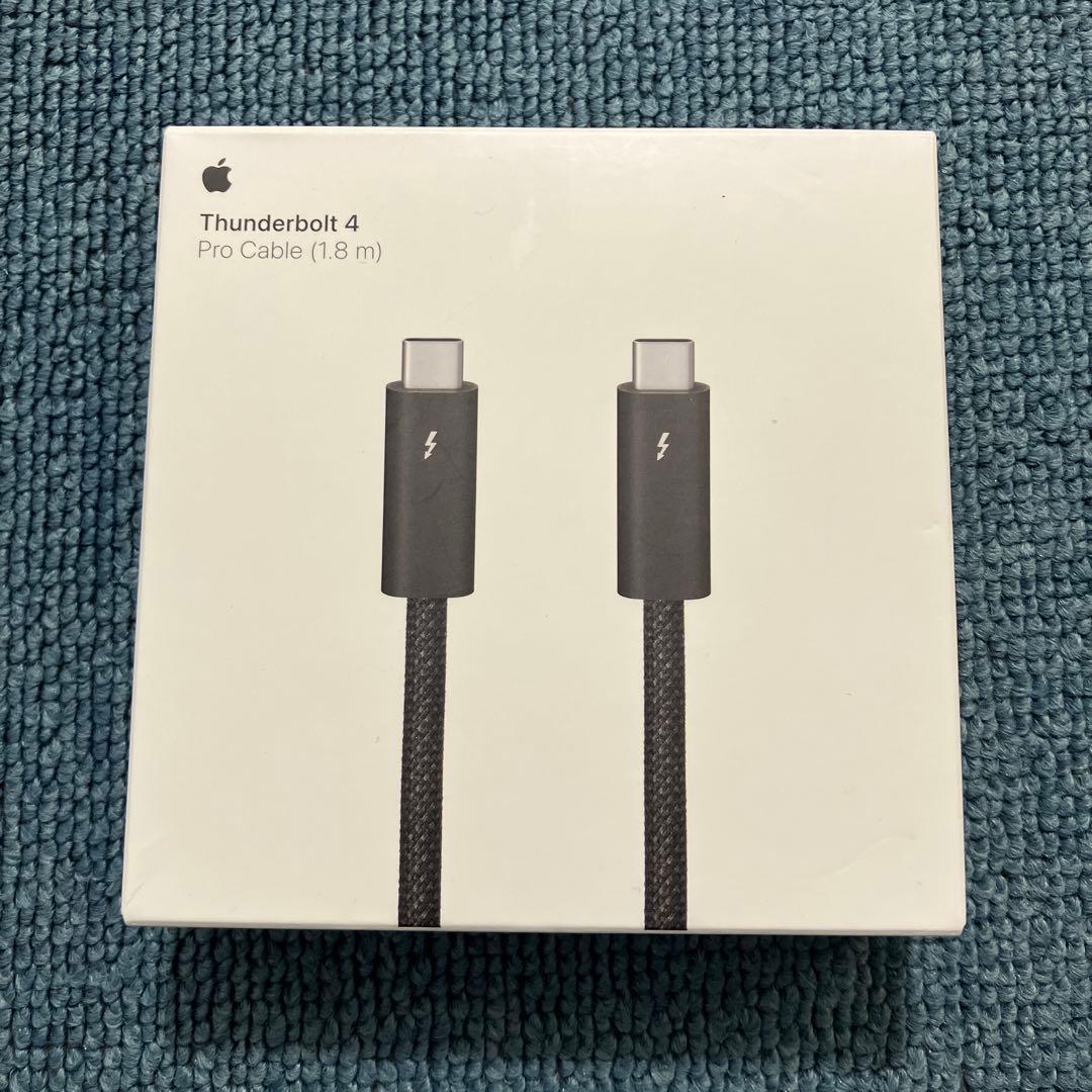PCケーブル・コネクタ Thunderbolt 4 Pro Cable (1.8 m)