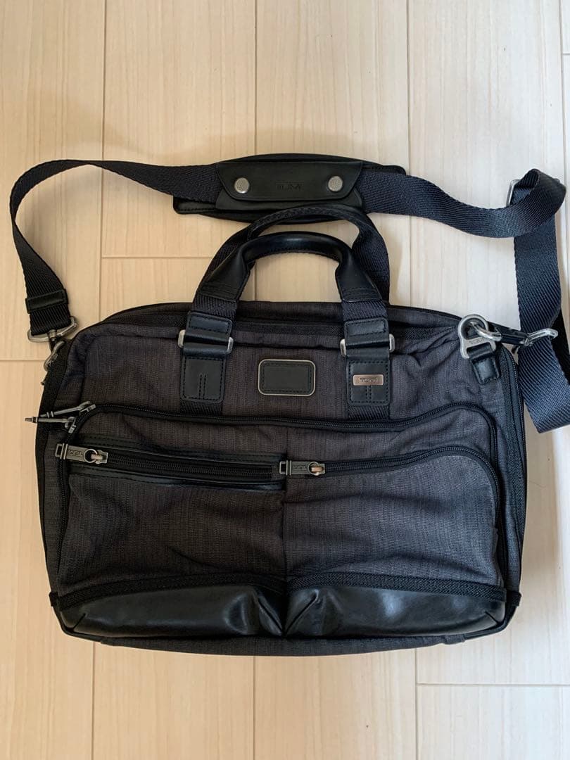 TUMI アルファブラボー 2wayスリムビジネスバッグ グレー
