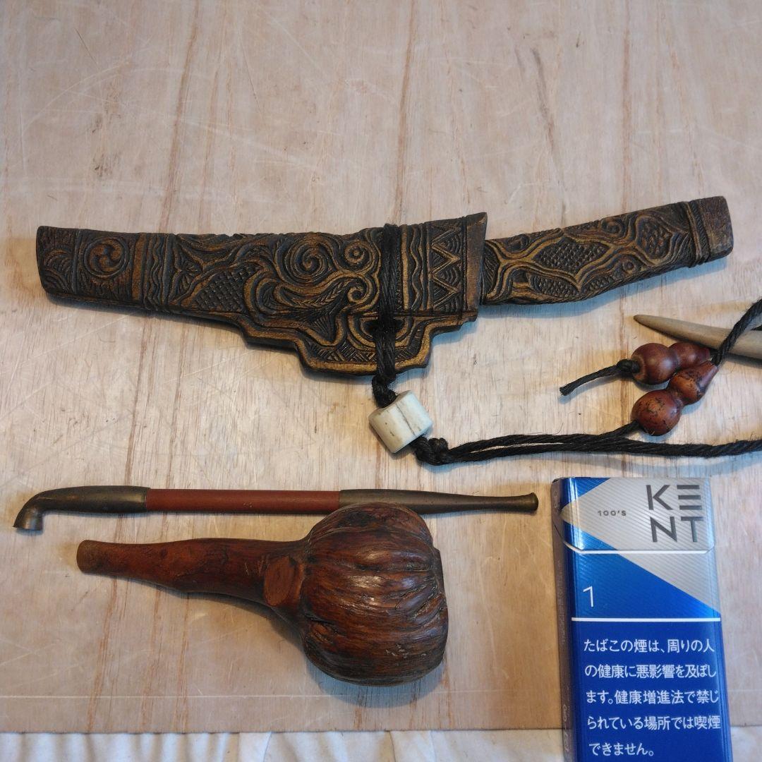 アイヌマキリとキセル