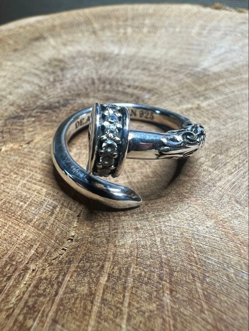 【DEAL DESIGN】 ゲート ネイルリング シルバー925