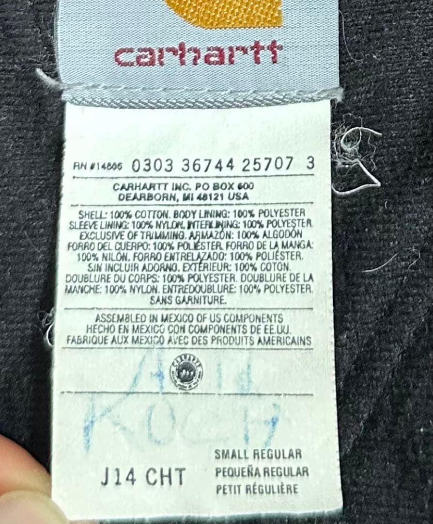 Carhartt サンタフェジャケット　90sUSA製 J14 CHT