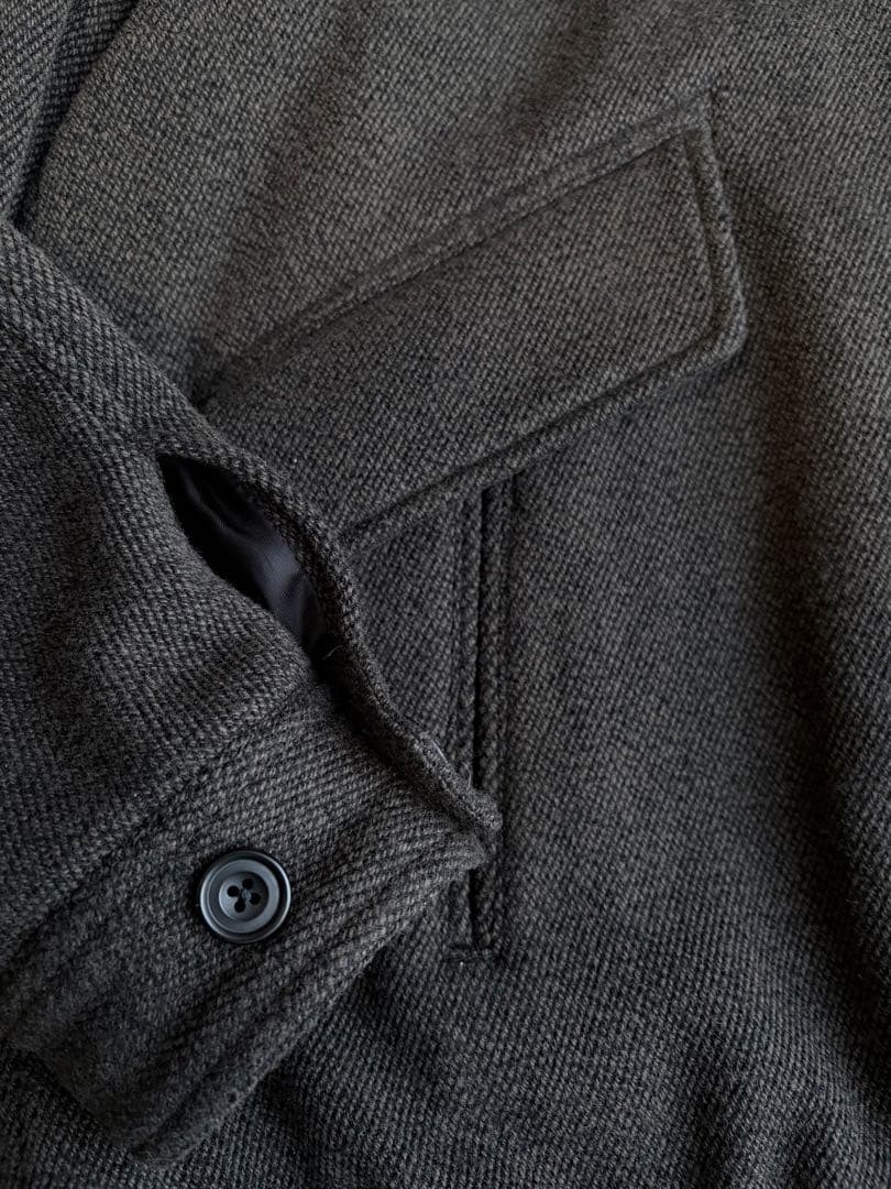 ジャケット・アウター ULTERIOR wool silk kersey jacket size5