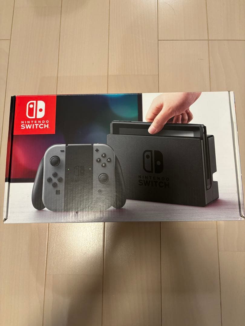 Nintendo Switch 本体 グレー 外箱付き
