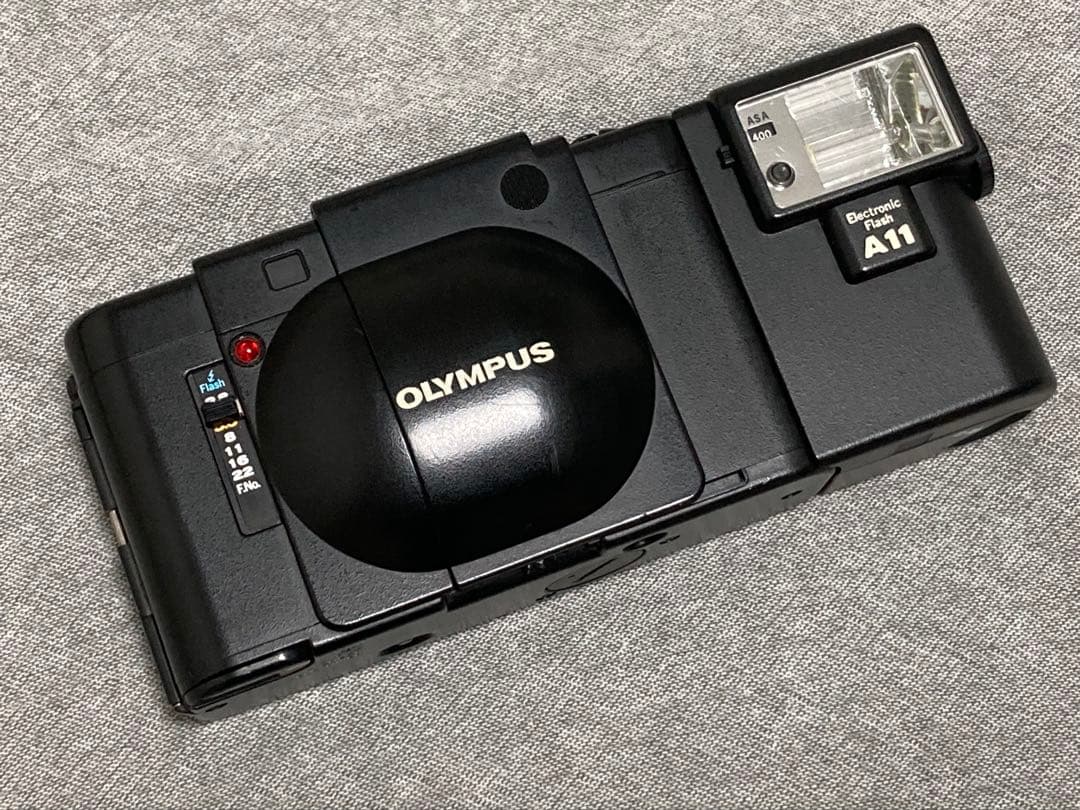 ⭐️完動品⭐️ OLYMPUS XA + A11 フィルムカメラ 動作確認済み