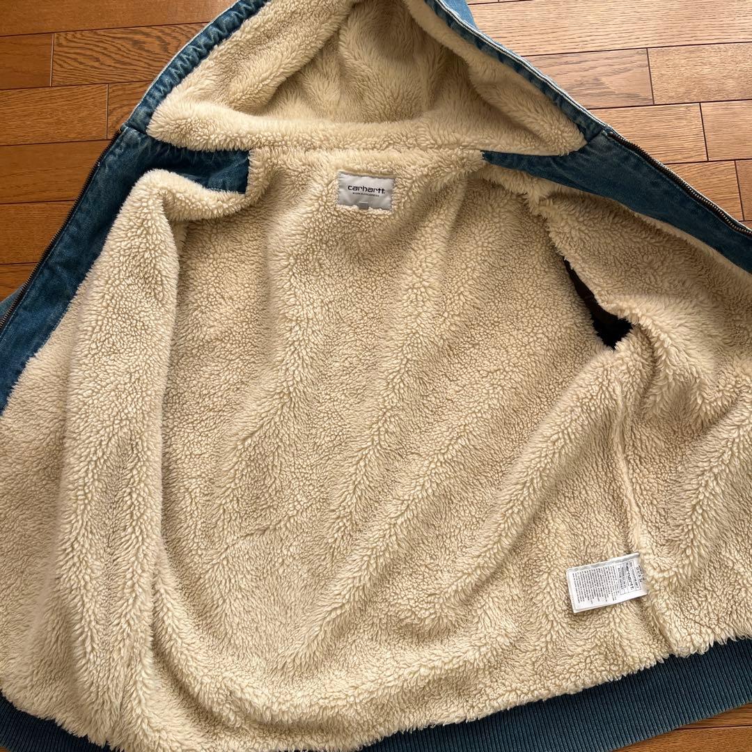 【希少】Carhartt カーハート　デニムボア アクティブジャケット　L