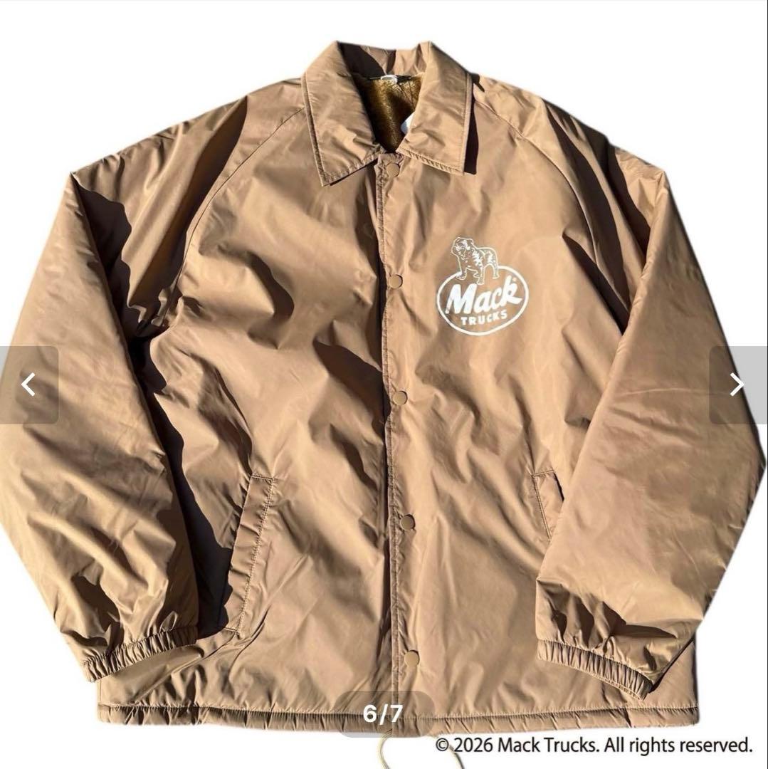 サイズL Mack Trucks × FJ ボアコーチジャケット