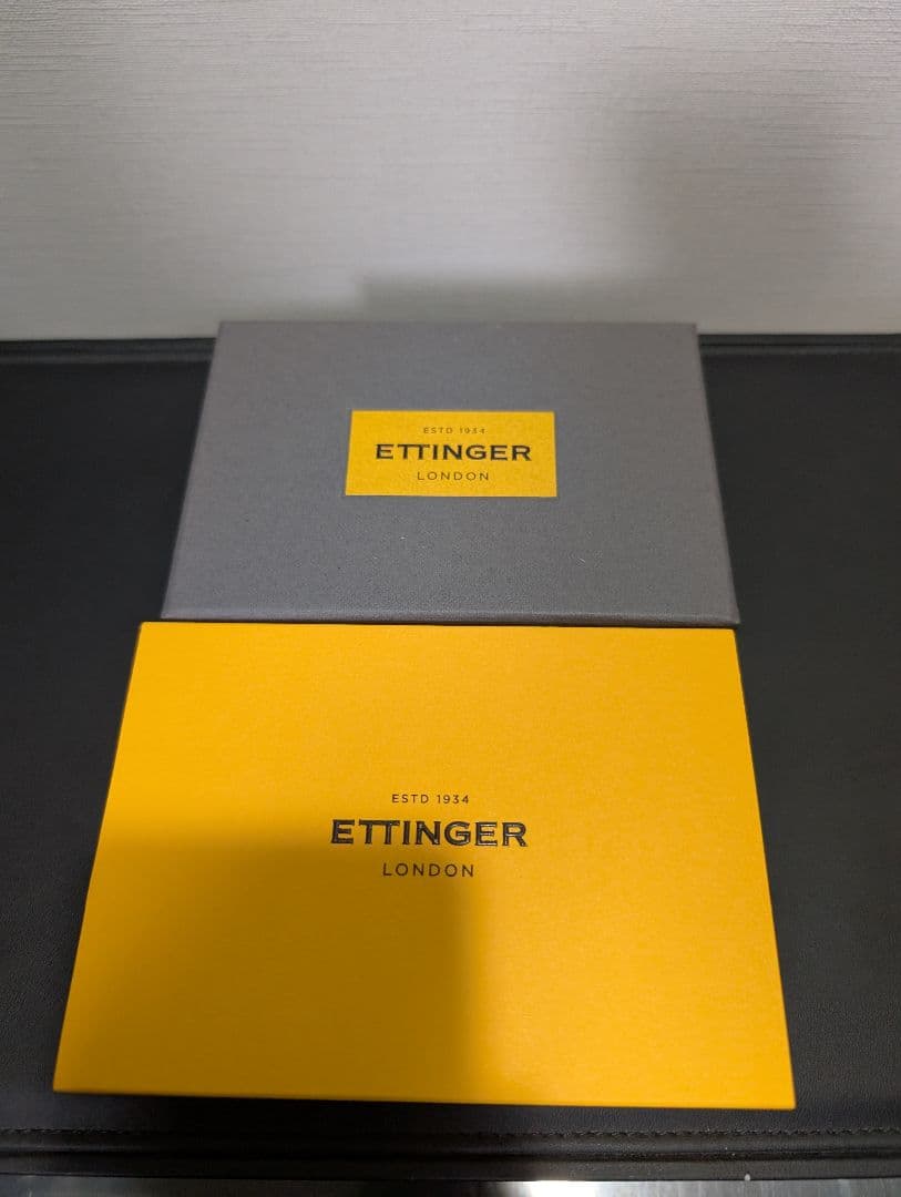 エッティンガー 名刺入れ 143JR ブラック