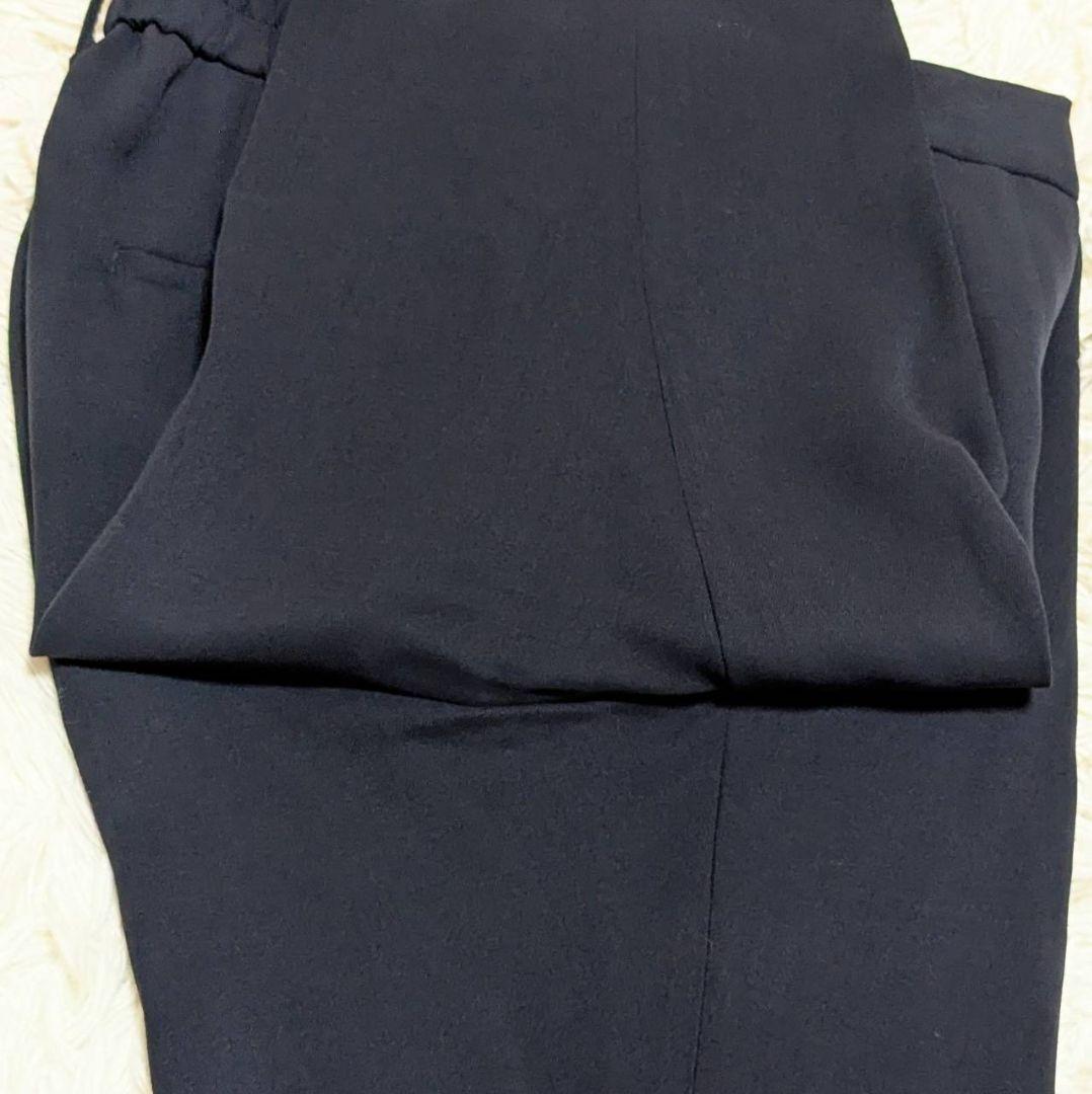 ✨美品✨ プラステ パンツスーツ セットアップ 洗える ネイビー M