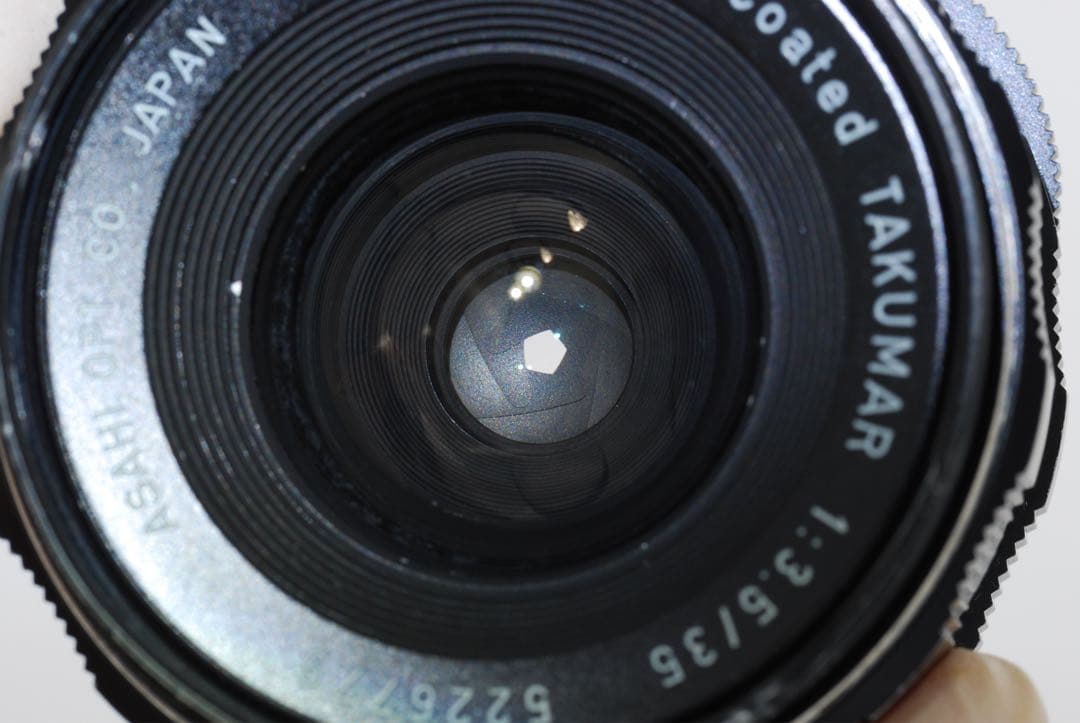 【整備済・美品】Super-Takumar 35mm F3.5/虹色フレア