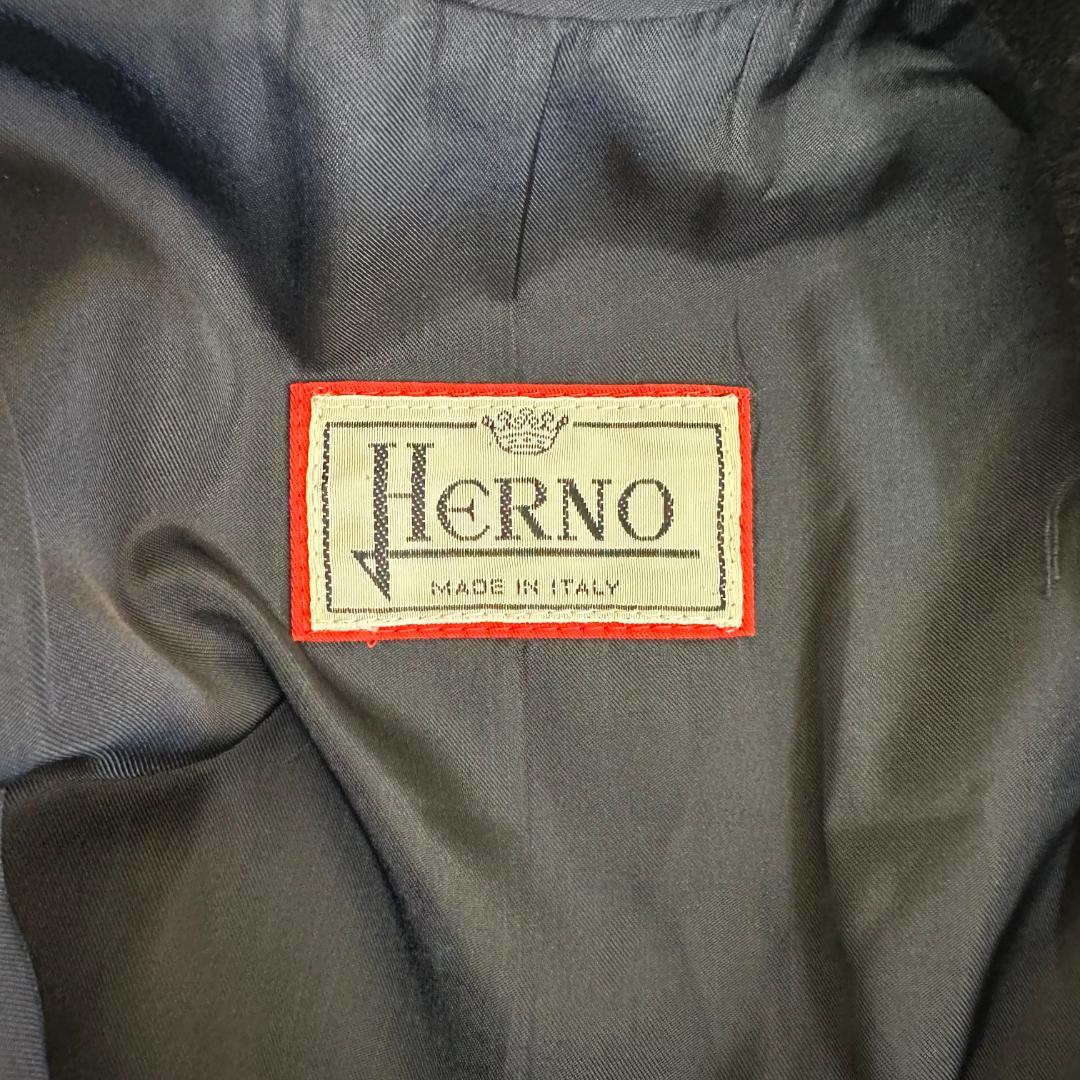 HERNO イタリア製 ロングコート 黒 36サイズ