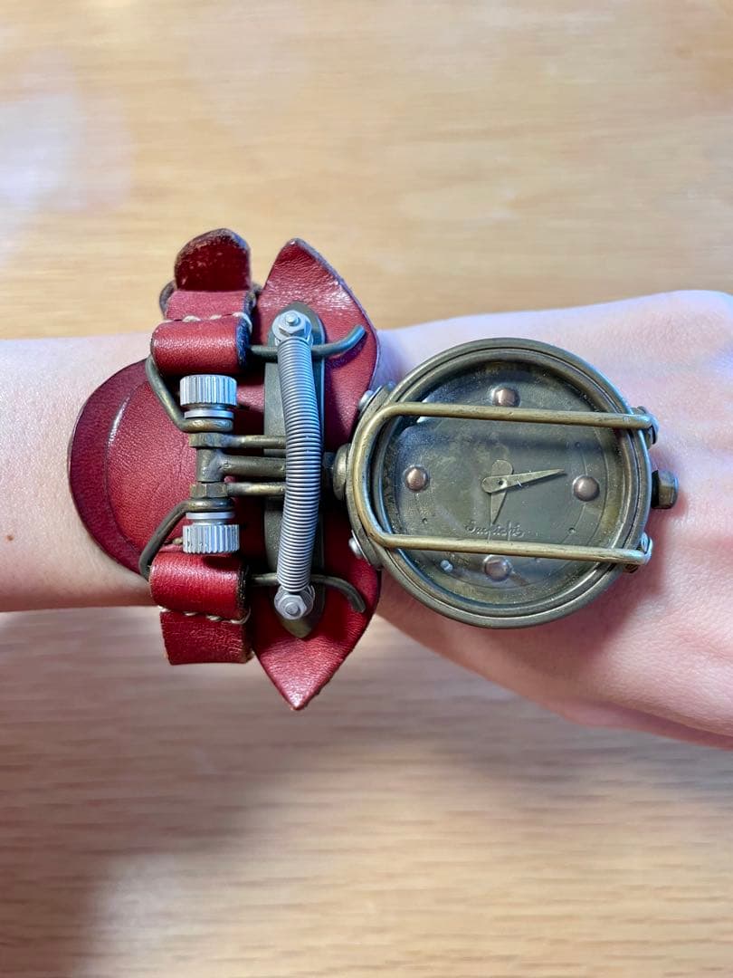 【末吉晴男時計】アポロ 腕時計 スチームパンク