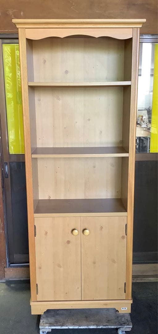 カントリー本箱 木製本棚 カントリー家具 カップボード カントリー調 B&W