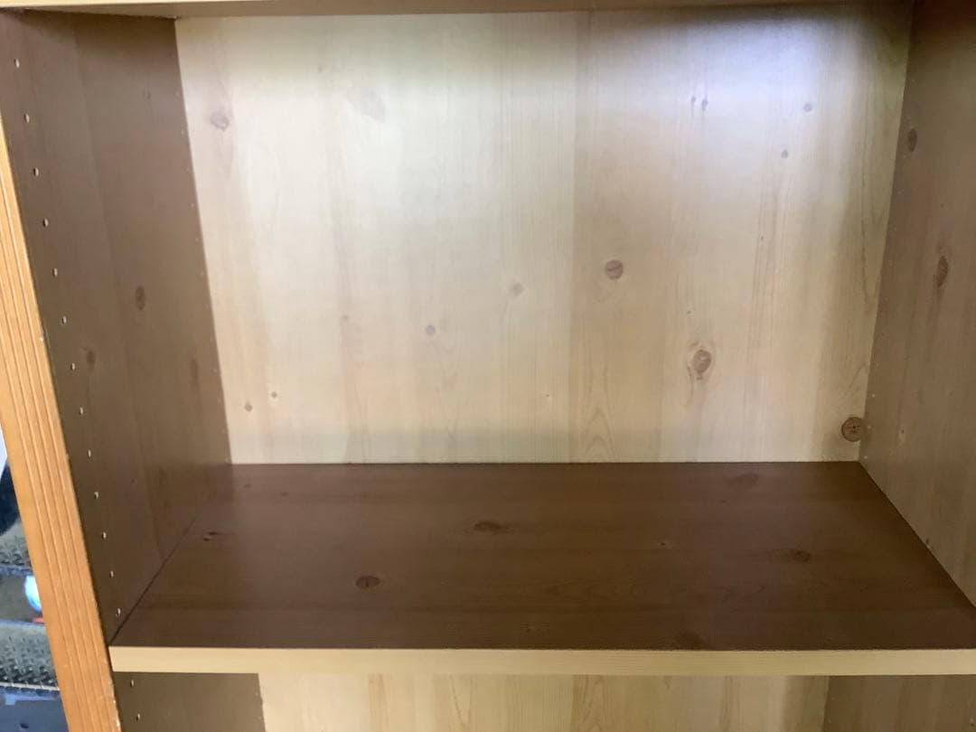 カントリー本箱 木製本棚 カントリー家具 カップボード カントリー調 B&W