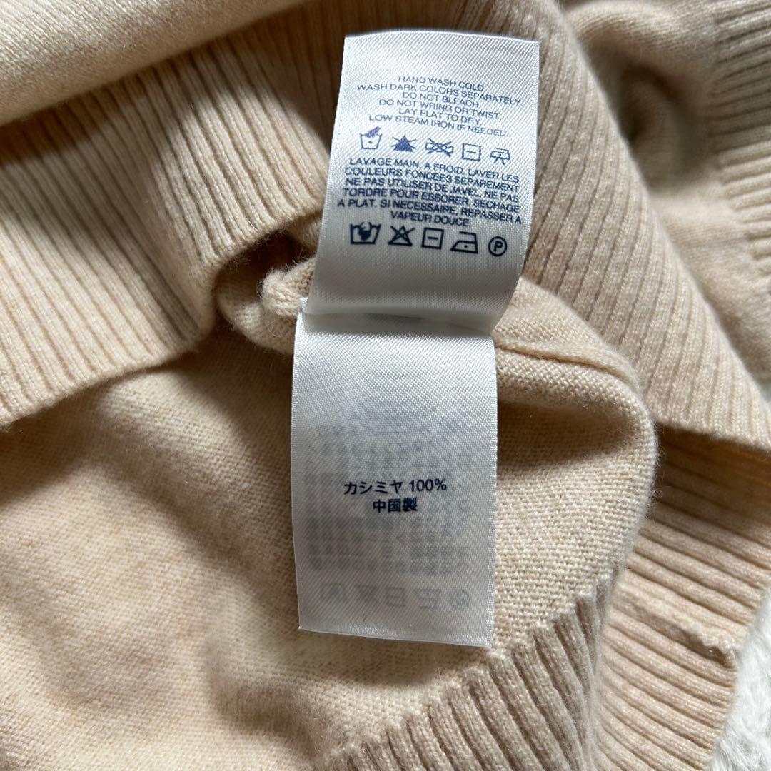 希少✨Lands’ End カシミヤ 100% タートルネックニット　XL