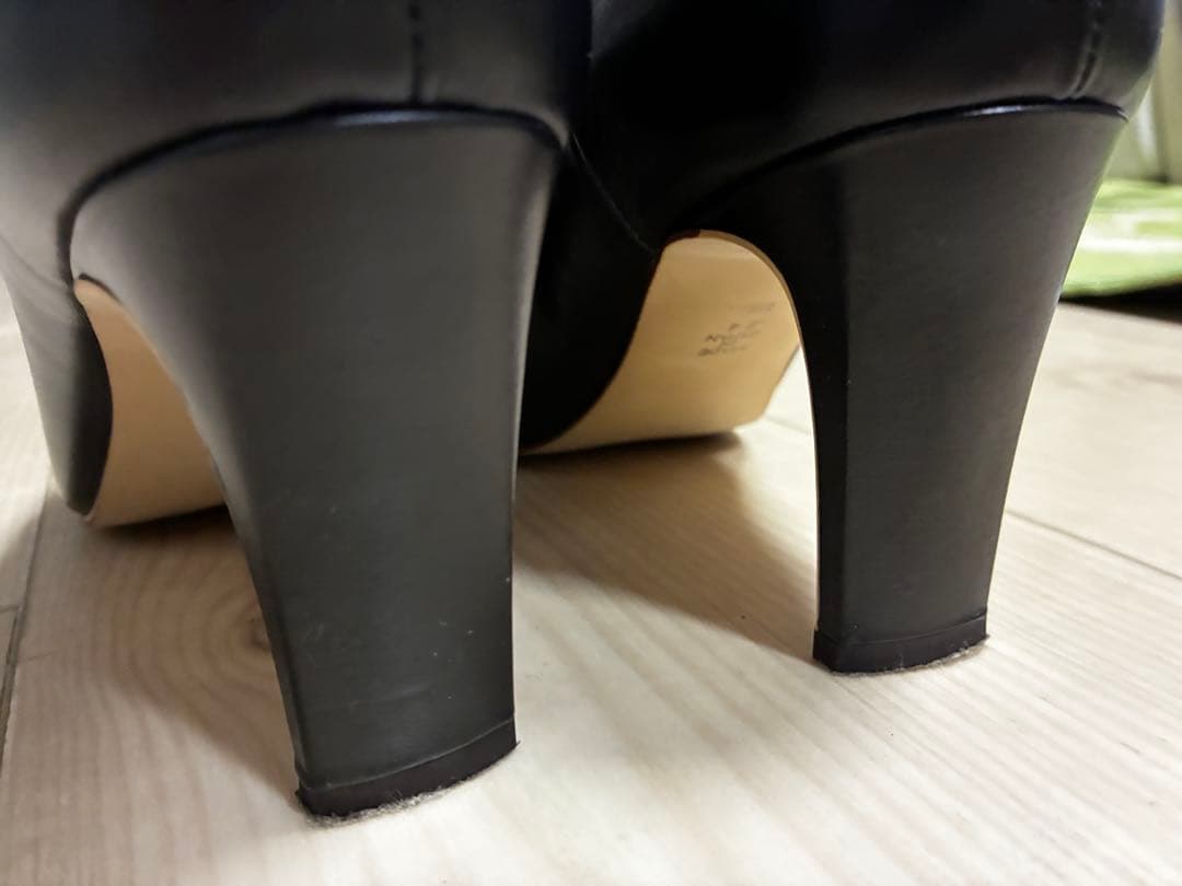 【箱無し美品】DIANA 24.5cm板ヒール パンプス