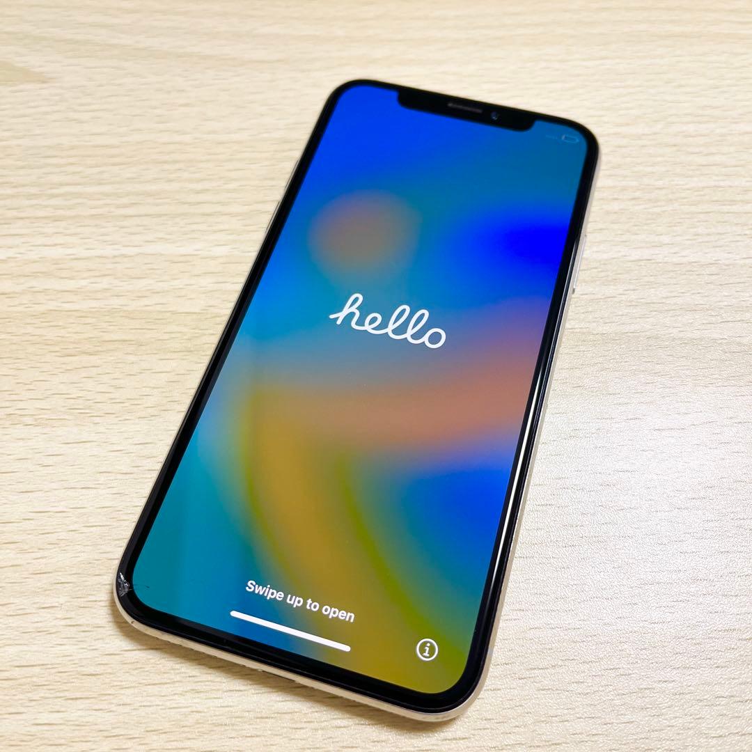 iPhone X シルバー 本体